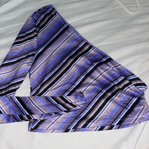 Purple one sleeve top